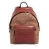 Coach Charter Backpack 24 In Signature Rust Rucksack -Modetaschengeschäft A0208957
