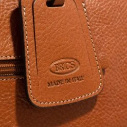 Bric's Holdall Tan Leather Duffle Bag -Modetaschengeschäft A0210048 Brics position 5