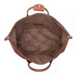 Bric's Holdall Tan Leather Duffle Bag -Modetaschengeschäft A0210048 Brics position 6