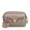 Coccinelle Beat Soft Ribb Warm Taupe Crossbody Bag
