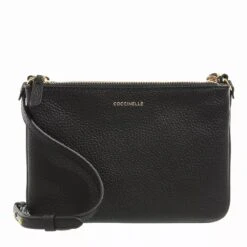 Coccinelle Trinity Noir Crossbody Bag