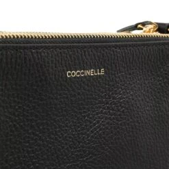 Coccinelle Trinity Noir Crossbody Bag -Modetaschengeschäft A0211387 PDP 10