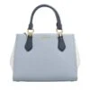 MICHAEL Michael Kors Medium Satchel Navy White Satchel