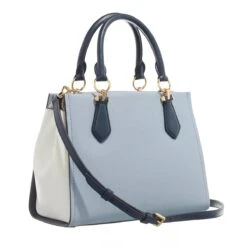 MICHAEL Michael Kors Medium Satchel Navy White Satchel -Modetaschengeschäft A0211957 MichaelMichaelKors position 4