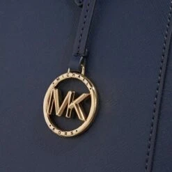 MICHAEL Michael Kors Marilyn Medium Top-Zip Tote Navy Tote -Modetaschengeschäft A0211963 MichaelMichaelKors position 5