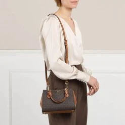 MICHAEL Michael Kors Marilyn Small Crossbody Brn/Acorn Bowling Bag -Modetaschengeschäft A0211978 MichaelMichaelKors position 3