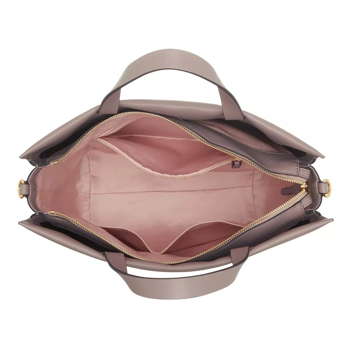 Coccinelle Boheme Grana Double Warm Taupe Coffee Tote 7 Coccinelle Boheme Grana Double Warm Taupe Coffee Tote – Bild 5