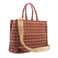 Coccinelle Never Without Bag Monogram Multi Pulp Pink Tote -Modetaschengeschäft A0212968 PDP 7
