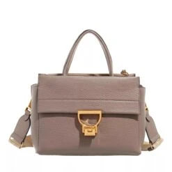 Coccinelle Arlettis Signature Warm Taupe Tote
