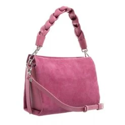 Coccinelle Boheme Suede Bimaterial Pulp Pink Crossbody Bag 11 Coccinelle Boheme Suede Bimaterial Pulp Pink Crossbody Bag -Modetaschengeschäft A0213026 PDP 7