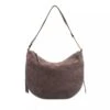 Coccinelle Priscilla Coffee Hobo Bag