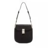 Prada Margit Nylon And Leather Shoulder Bag Black Messenger Bag -Modetaschengeschäft A0216334 Prada position 1