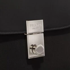 Prada Margit Nylon And Leather Shoulder Bag Black Messenger Bag 12 Prada Margit Nylon And Leather Shoulder Bag Black Messenger Bag -Modetaschengeschäft A0216334 Prada position 5