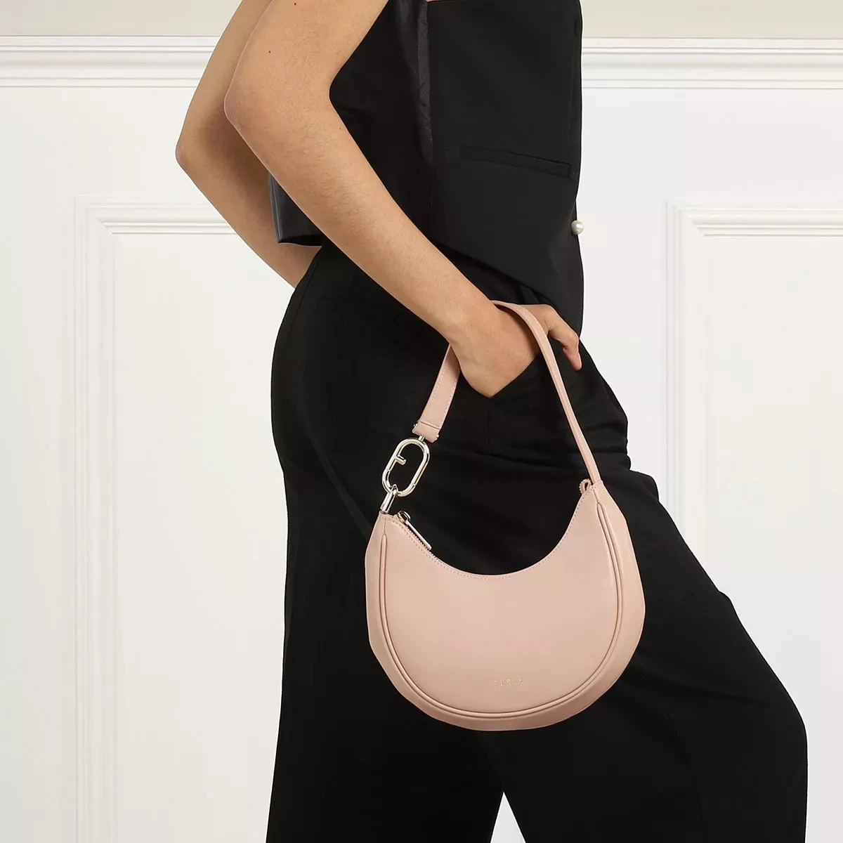 Furla Primavera S Shoulder Bag Cameo Hobo Bag 4 Furla Primavera S Shoulder Bag Cameo Hobo Bag – Bild 2