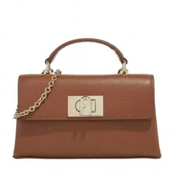 Furla 1927 Mini Crossbody Top Handle - Ares Cognac H Minitasche