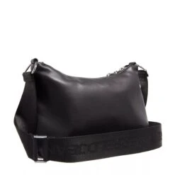 Karl Lagerfeld Jeans Tech Leather Sm Hobo J101 Black Crossbody Bag -Modetaschengeschäft A0217693 PDP 7