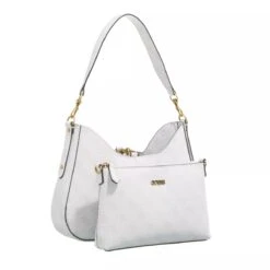 Guess Eco Brenton Hobo Stone Logo Hobo Bag 11 Guess Eco Brenton Hobo Stone Logo Hobo Bag -Modetaschengeschäft A0219642 PDP 7