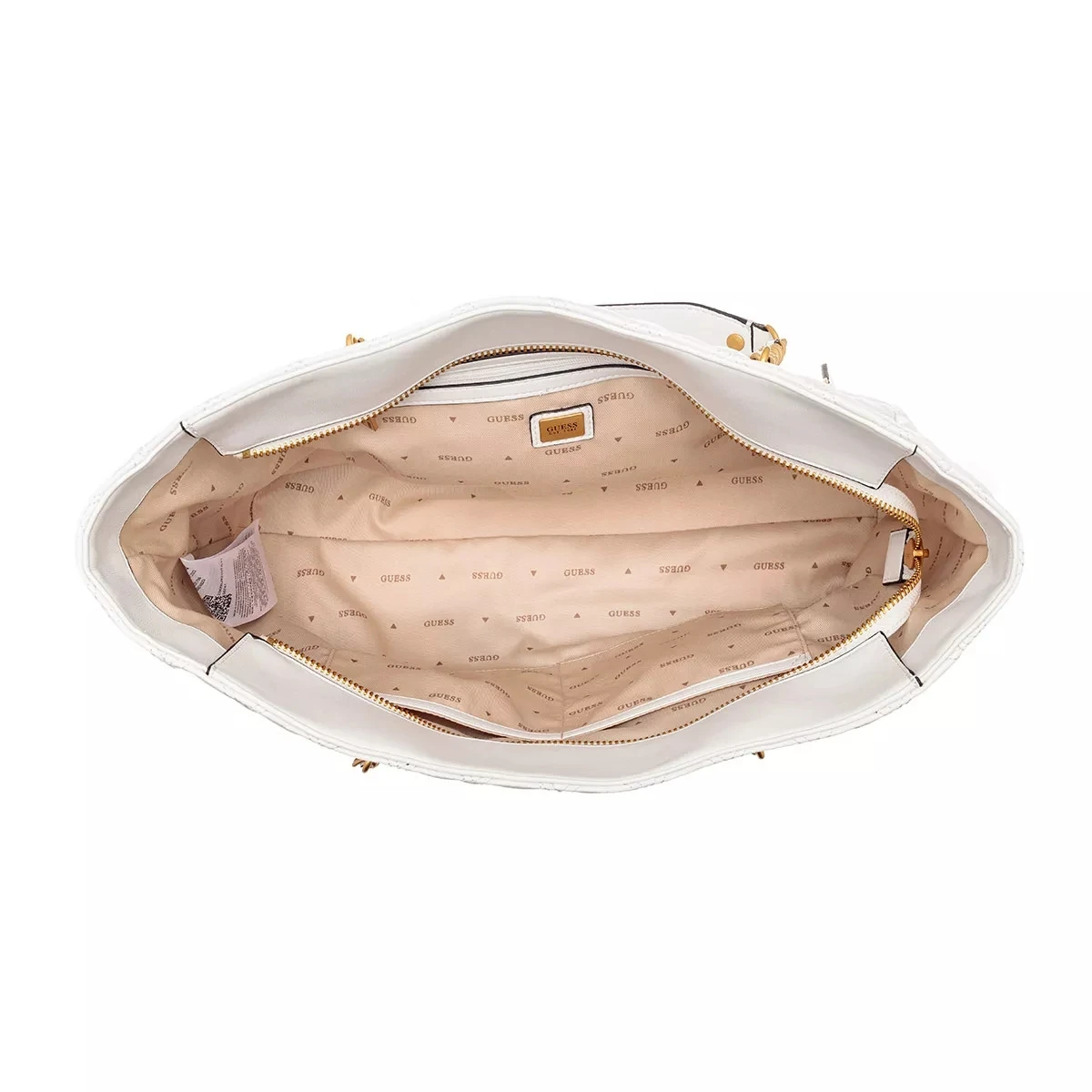 Guess Giully Tote White Shopper 7 Guess Giully Tote White Shopper – Bild 5