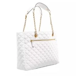 Guess Giully Tote White Shopper 9 Guess Giully Tote White Shopper -Modetaschengeschäft A0220533 PDP 7