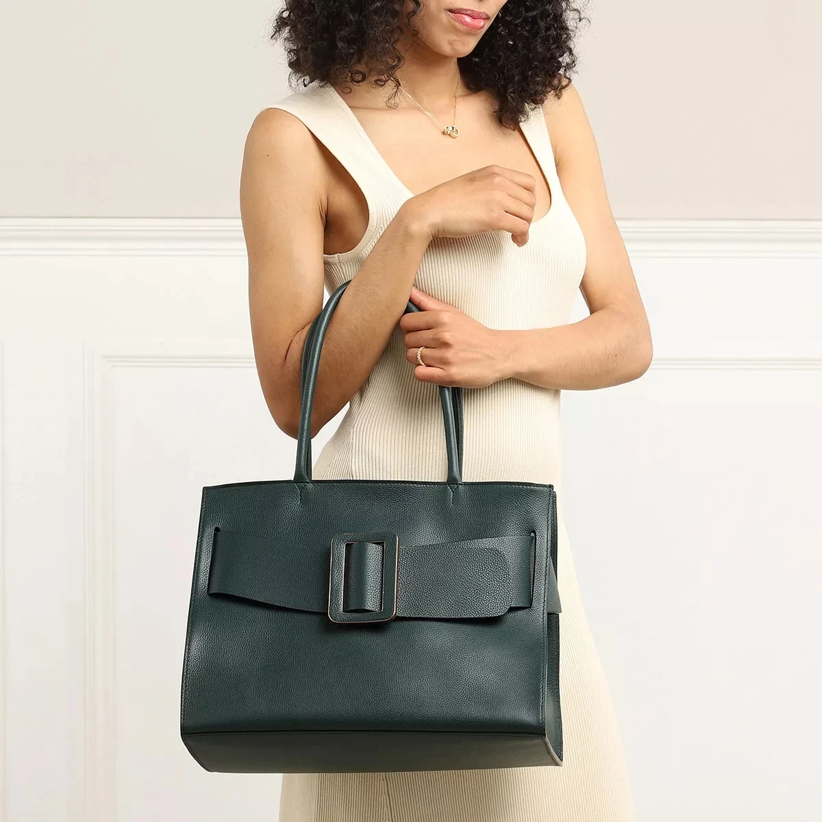 Bobby Soft Pine Green Shopper 4 Bobby Soft Pine Green Shopper – Bild 2