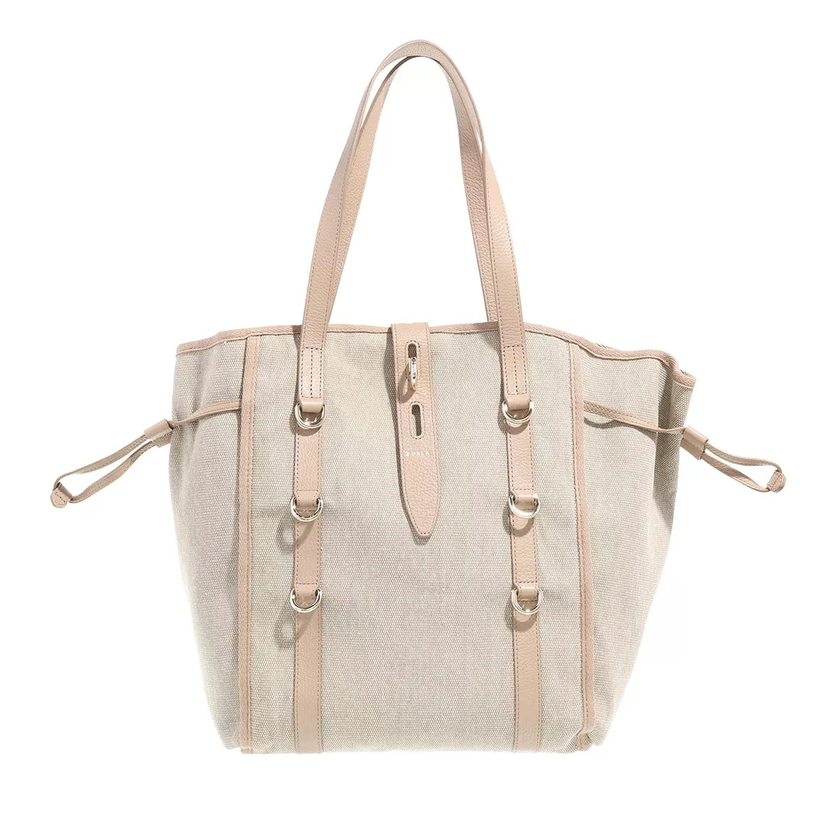 Furla Net L Tote Toni Greige Shopper 3 Furla Net L Tote Toni Greige Shopper