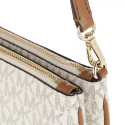 MICHAEL Michael Kors Large Dbl Pouch Xbody Vanilla Pochette -Modetaschengeschäft a0110940 michael kors 7