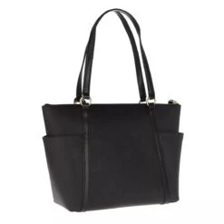 MICHAEL Michael Kors Sullivan Medium Top-Zip Tote Black Tote -Modetaschengeschäft a0136202 michael kors 2