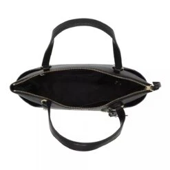 MICHAEL Michael Kors Sullivan Medium Top-Zip Tote Black Tote -Modetaschengeschäft a0136202 michael kors 4