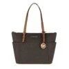 MICHAEL Michael Kors Jet Set Item Top-Zip Tote Brown/Acorn Shopper -Modetaschengeschäft a0136276 michael kors 1