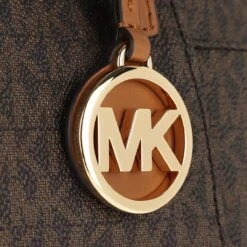 MICHAEL Michael Kors Jet Set Item Top-Zip Tote Brown/Acorn Shopper -Modetaschengeschäft a0136276 michael kors 3