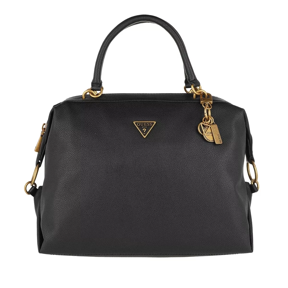 Guess Destiny Satchel Black Satchel 3 Guess Destiny Satchel Black Satchel
