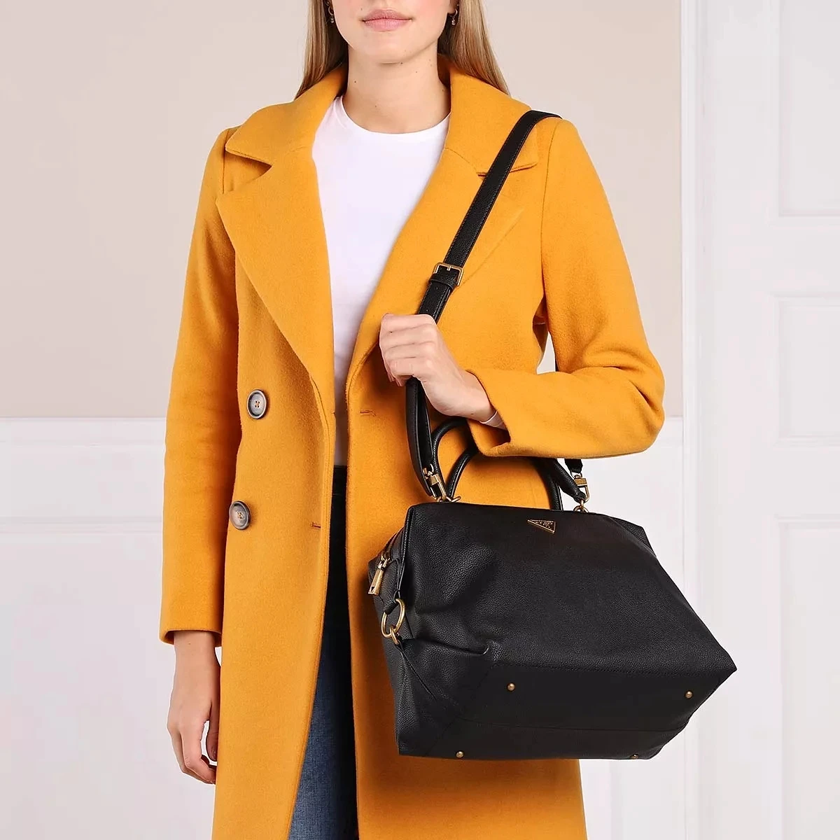 Guess Destiny Satchel Black Satchel 5 Guess Destiny Satchel Black Satchel – Bild 3