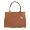 Guess Destiny Society Carryall Cognac Tote -Modetaschengeschäft a0138460 guess 1