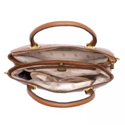 Guess Destiny Society Carryall Cognac Tote -Modetaschengeschäft a0138460 guess 4