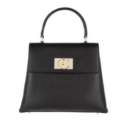 Furla 1927 S Top Handle Nero Satchel