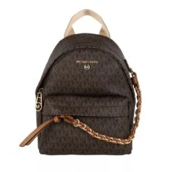 MICHAEL Michael Kors Xs Cnv Msgr Backpack Brown/Acorn Rucksack