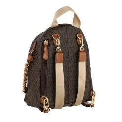 MICHAEL Michael Kors Xs Cnv Msgr Backpack Brown/Acorn Rucksack -Modetaschengeschäft a0142091 michael kors 04