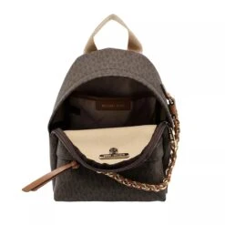 MICHAEL Michael Kors Xs Cnv Msgr Backpack Brown/Acorn Rucksack -Modetaschengeschäft a0142091 michael kors 06