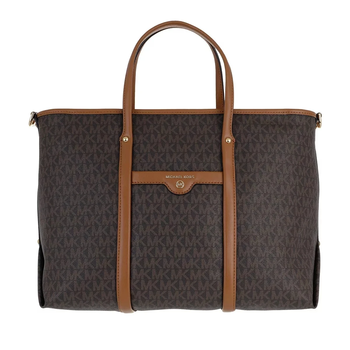 MICHAEL Michael Kors Medium Conv Tote Brown/Acorn Tote 3 MICHAEL Michael Kors Medium Conv Tote Brown/Acorn Tote