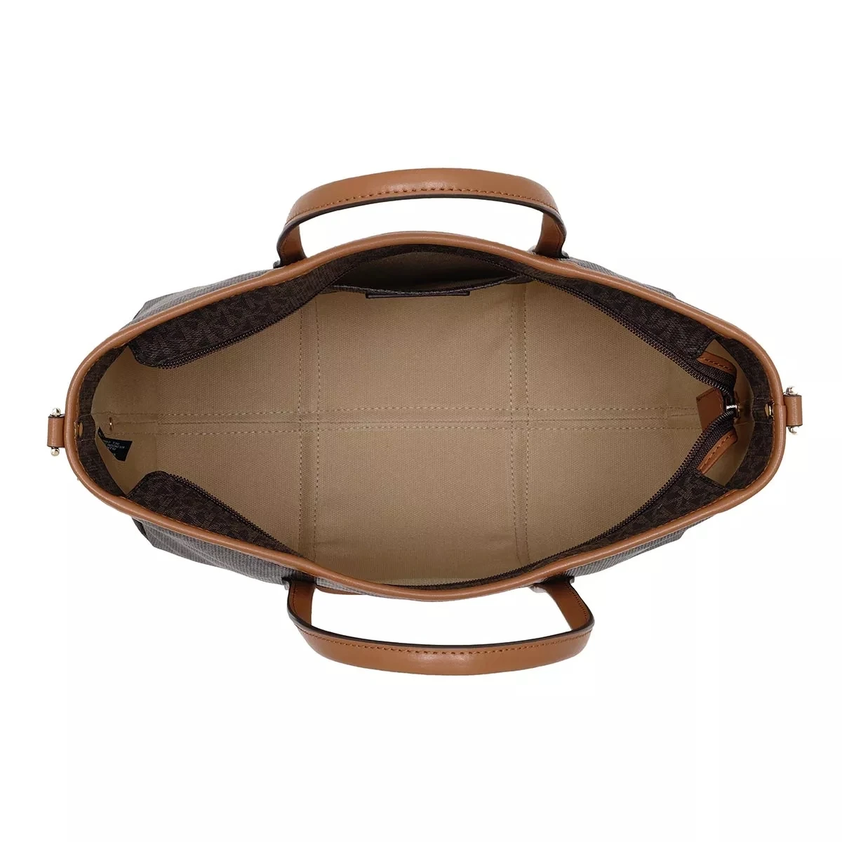 MICHAEL Michael Kors Medium Conv Tote Brown/Acorn Tote 7 MICHAEL Michael Kors Medium Conv Tote Brown/Acorn Tote – Bild 5