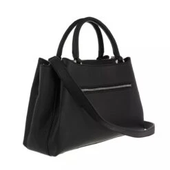 Guess Ambrose Turnlock Satchel Black Satchel -Modetaschengeschäft a0150577 guess 3