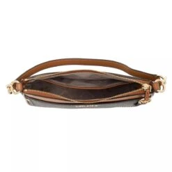 MICHAEL Michael Kors Jet Set Medium Top-Zip Pochette Crossbody Brown/Acorn Hobo Bag -Modetaschengeschäft a0152218 michael kors 6