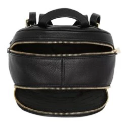 MICHAEL Michael Kors Md Backpack Black Rucksack -Modetaschengeschäft michael kors 41012 7