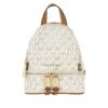 MICHAEL Michael Kors Rhea Zip Extra Small Messenger Backpack Vanilla Rucksack -Modetaschengeschäft mk 82546 3